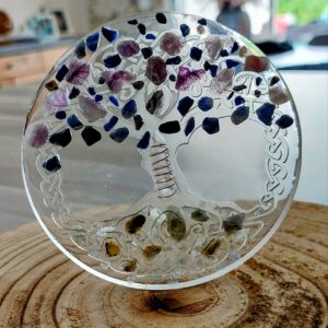 Arbre de Vie - Labradorite, sodalite, améthyste
