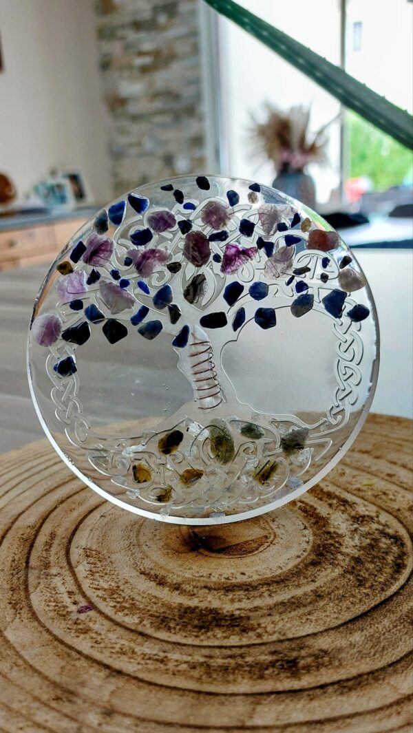 Arbre de Vie - Labradorite, sodalite, améthyste