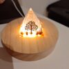 Orgonite Quartz rose, aventurine et Jaspe rouge 4cm