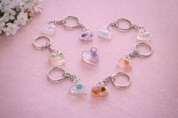 Porte clefs cœur - Collection "Amoria"