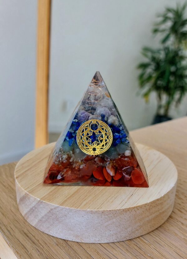 Orgonite 7 chakras 6cm