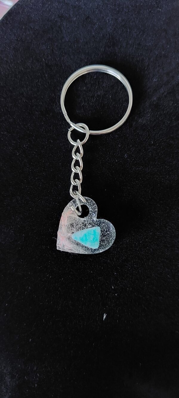 Porte clefs cœur - Collection "Amoria"