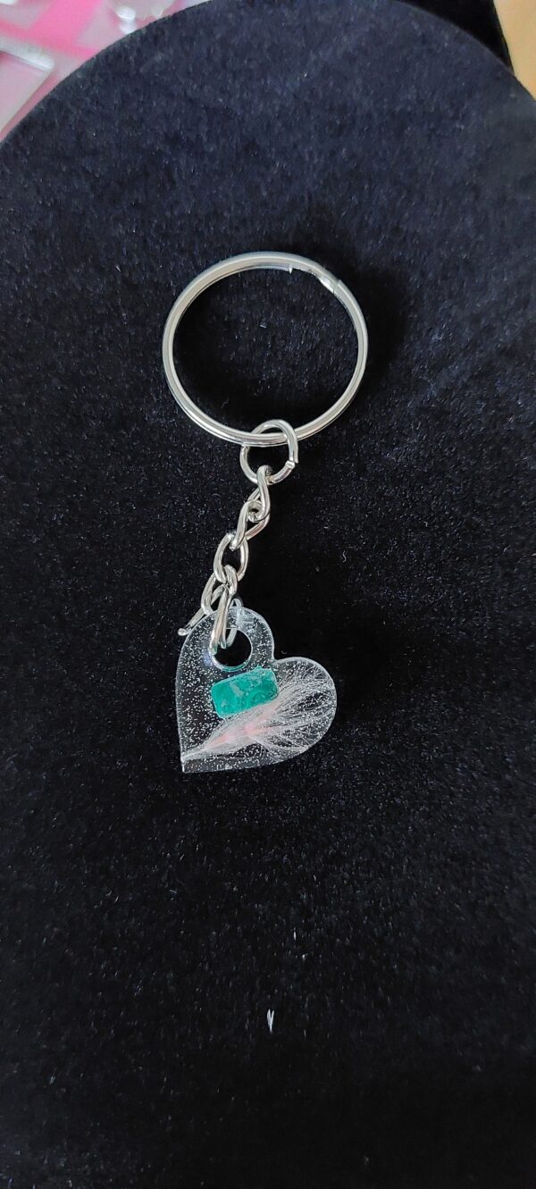 Porte clefs cœur - Collection "Amoria"