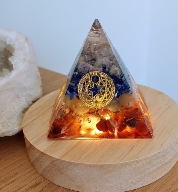Orgonite 7 chakras 6cm