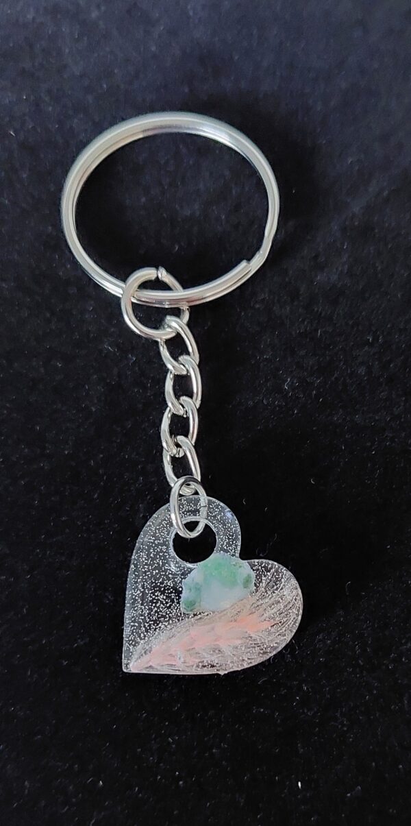 Porte clefs cœur - Collection "Amoria"