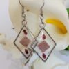 Boucles d'oreille - Collection "coeur de pierre"