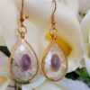 Boucles d'oreille - Collection "coeur de pierre"
