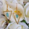 Boucles d'oreille - Collection "coeur de pierre"